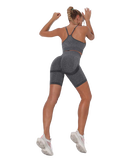 Fitness short set Charcoal