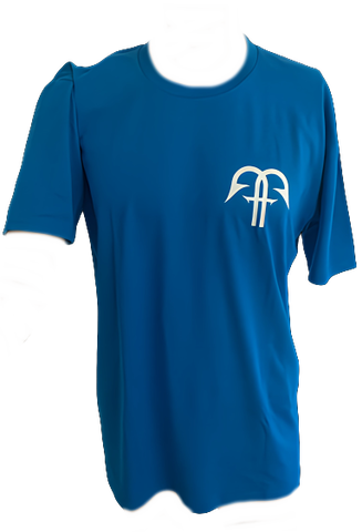 Short sleeve cotton T Artic Blue Skull