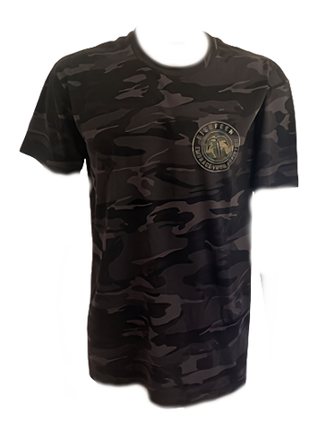 Short sleeve camo cotton t