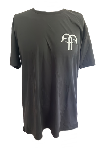 Short sleeve cotton T Black Skull