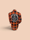 Flanno orange long sleeve