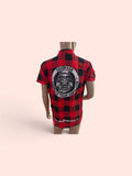 Flanno red polo